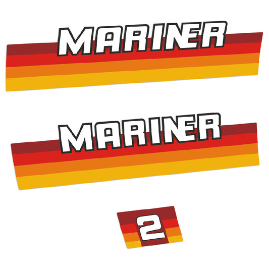 Tarrat Mariner 2HV Kaksitahtimoottori 1984-1990 perämoottori vinyylitarrat