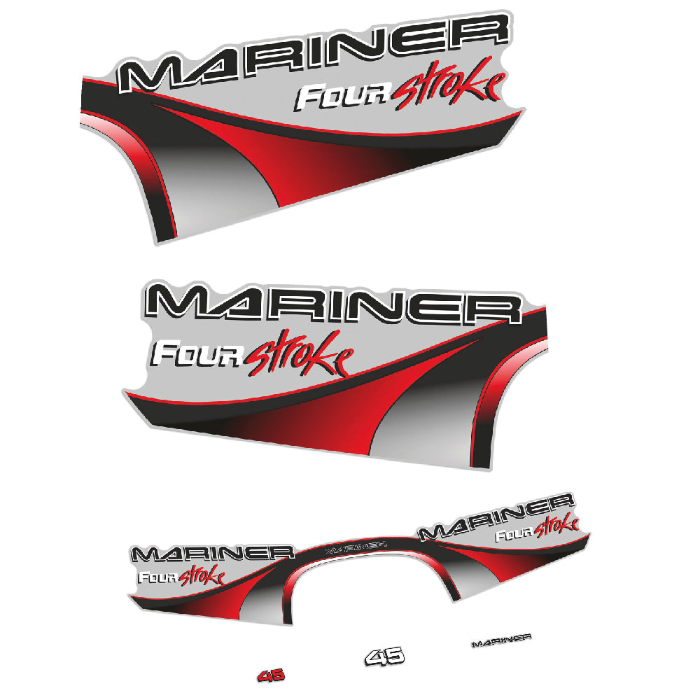 Tarrat Mariner 45HV Nelitahtimoottori perämoottori vinyylitarrat