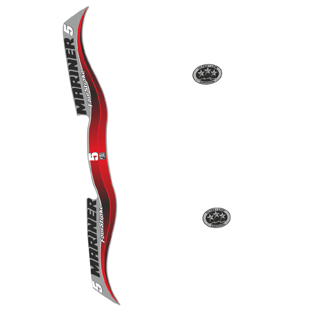 Tarrat Mariner 5HV Nelitahtimoottori perämoottori vinyylitarrat