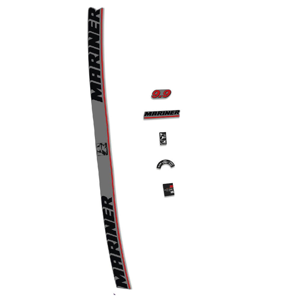 Tarrat Mariner 9.9HV Kaksitahtimoottori 2001-2002 perämoottori vinyylitarrat