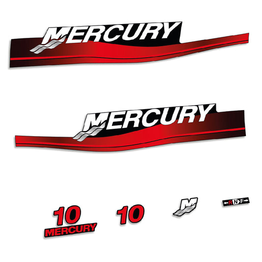 Tarrat Mercury 10HV Kaksitahtimoottori 1999-2006 perämoottori vinyylitarrat