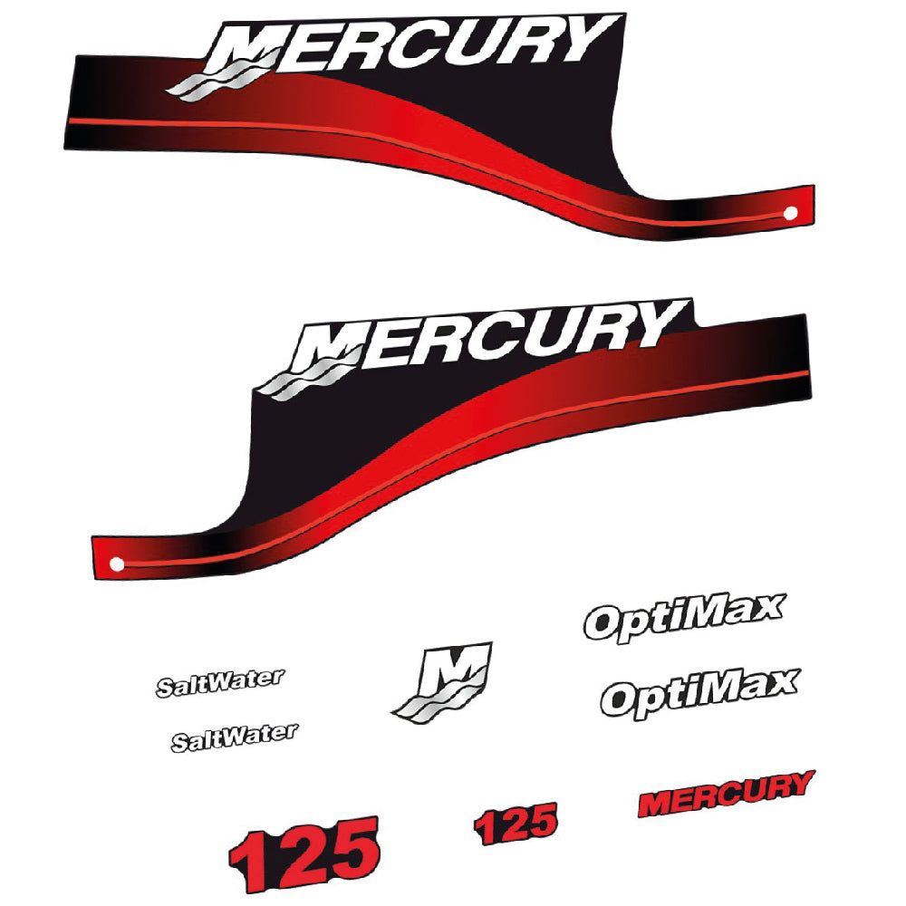 Tarrat Mercury 125HV Optimax SaltWater perämoottori vinyylitarrat