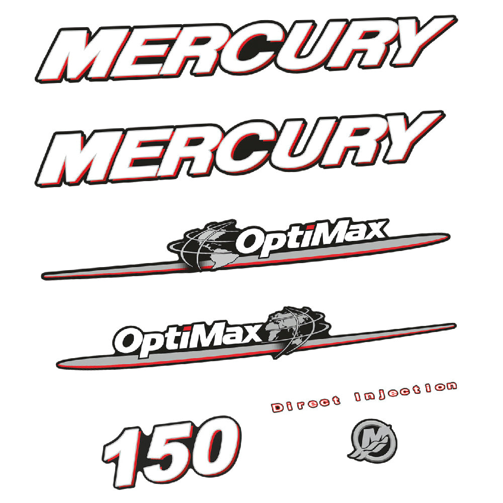 Tarrat Mercury 150HV Optimax perämoottori vinyylitarrat