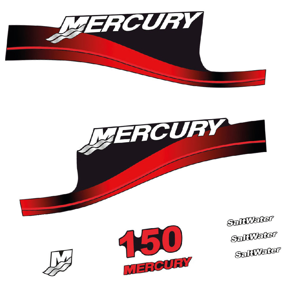 Tarrat Mercury 150HV SaltWater perämoottori vinyylitarrat