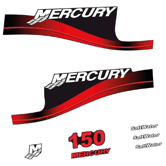 Tarrat Mercury 150HV SaltWater perämoottori vinyylitarrat