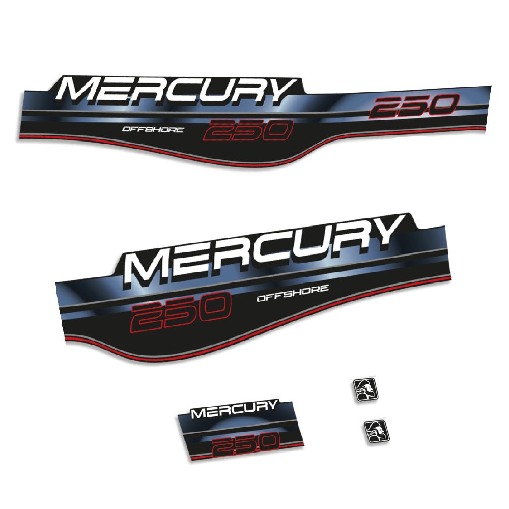 Tarrat Mercury 250HV Offshore 1994-1998 perämoottori vinyylitarrat