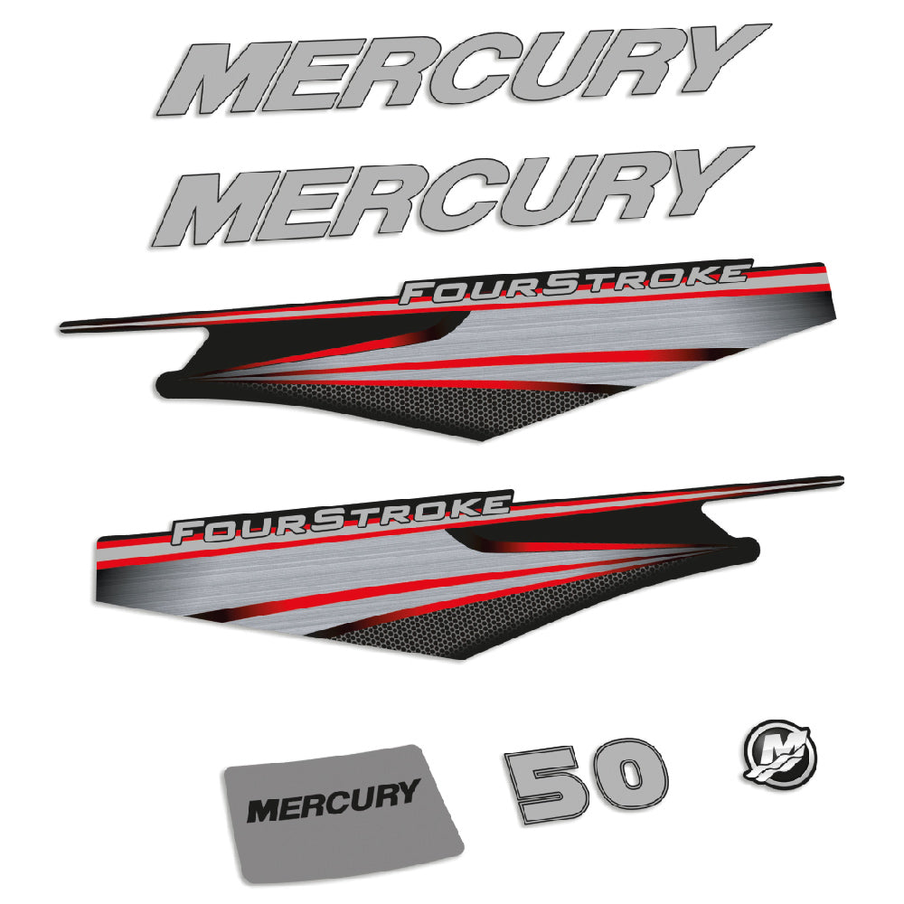 Tarrat Mercury 50HV Nelitahtimoottori 2013-2017 perämoottori vinyylitarrat