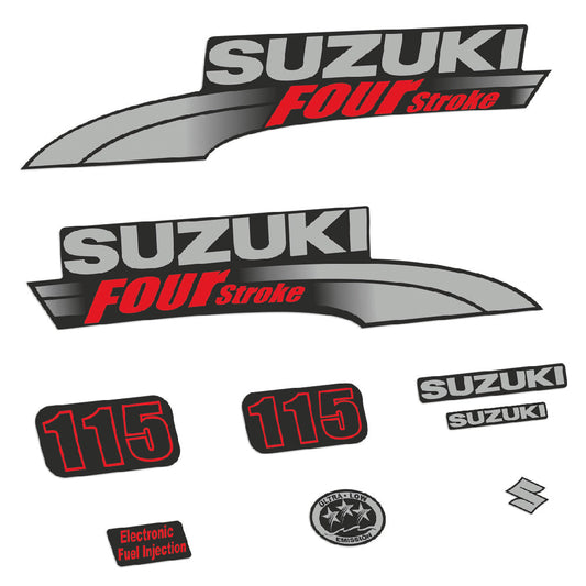 Tarrat Suzuki DF115 115HV Nelitahtimoottori 2003-2009 perämoottori vinyylitarrat