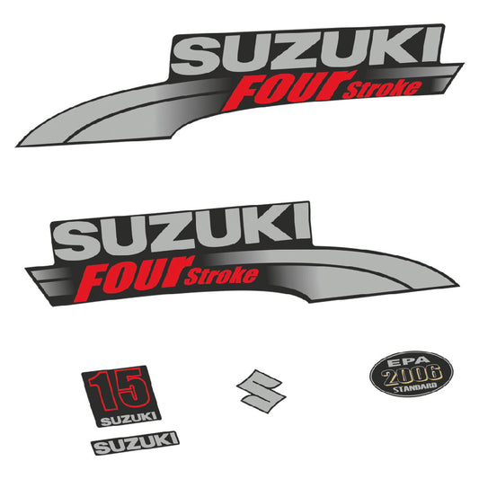 Tarrat Suzuki DF15 15HV Nelitahtimoottori 2003-2009 perämoottori vinyylitarrat