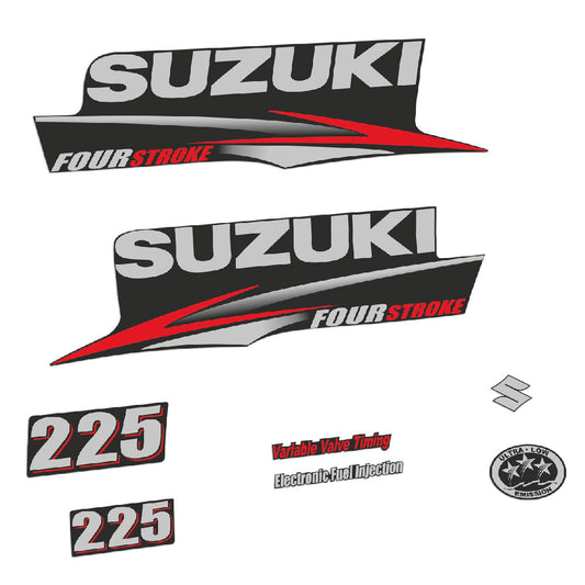 Tarrat Suzuki DF225 225HV Nelitahtimoottori 2010-2013 perämoottori vinyylitarrat