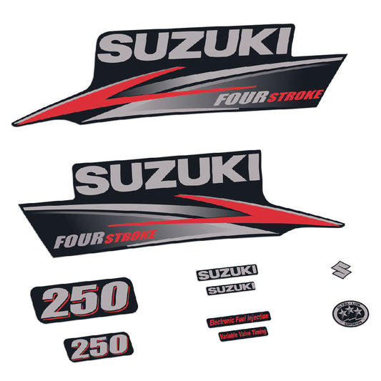 Tarrat Suzuki DF250 250HV Nelitahtimoottori 2010-2013 1 perämoottori vinyylitarrat