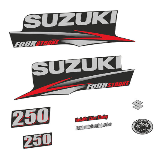 Tarrat Suzuki DF250 250HV Nelitahtimoottori 2010-2013 perämoottori vinyylitarrat