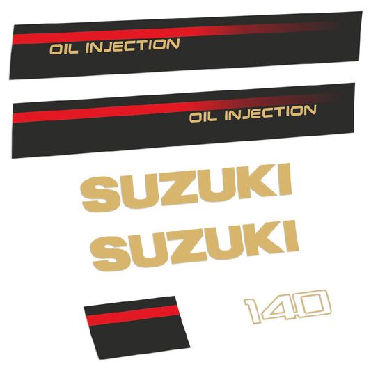 Tarrat Suzuki DT140 140HV Kaksitahtimoottori 1995-1997 perämoottori vinyylitarrat