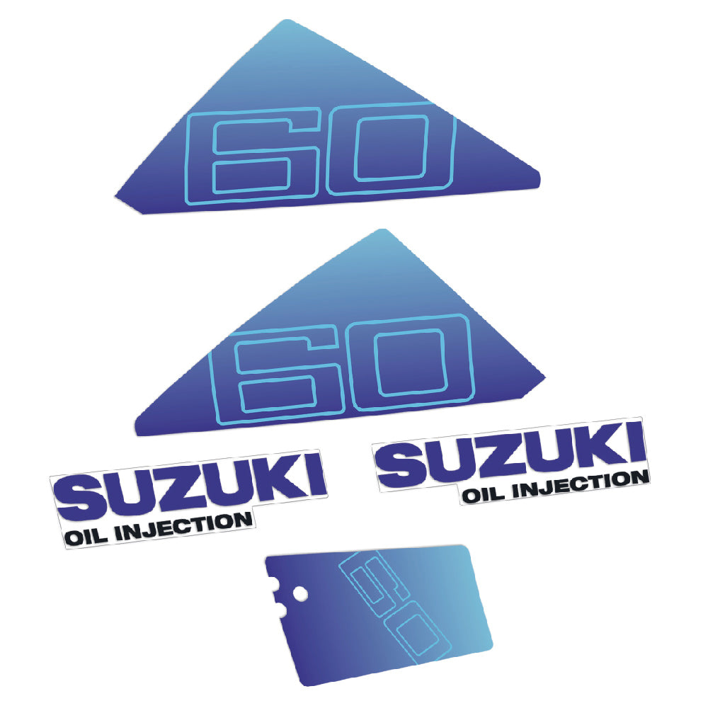 Tarrat Suzuki DT60 60HV Kaksitahtimoottori öljynruiskutus perämoottori vinyylitarrat