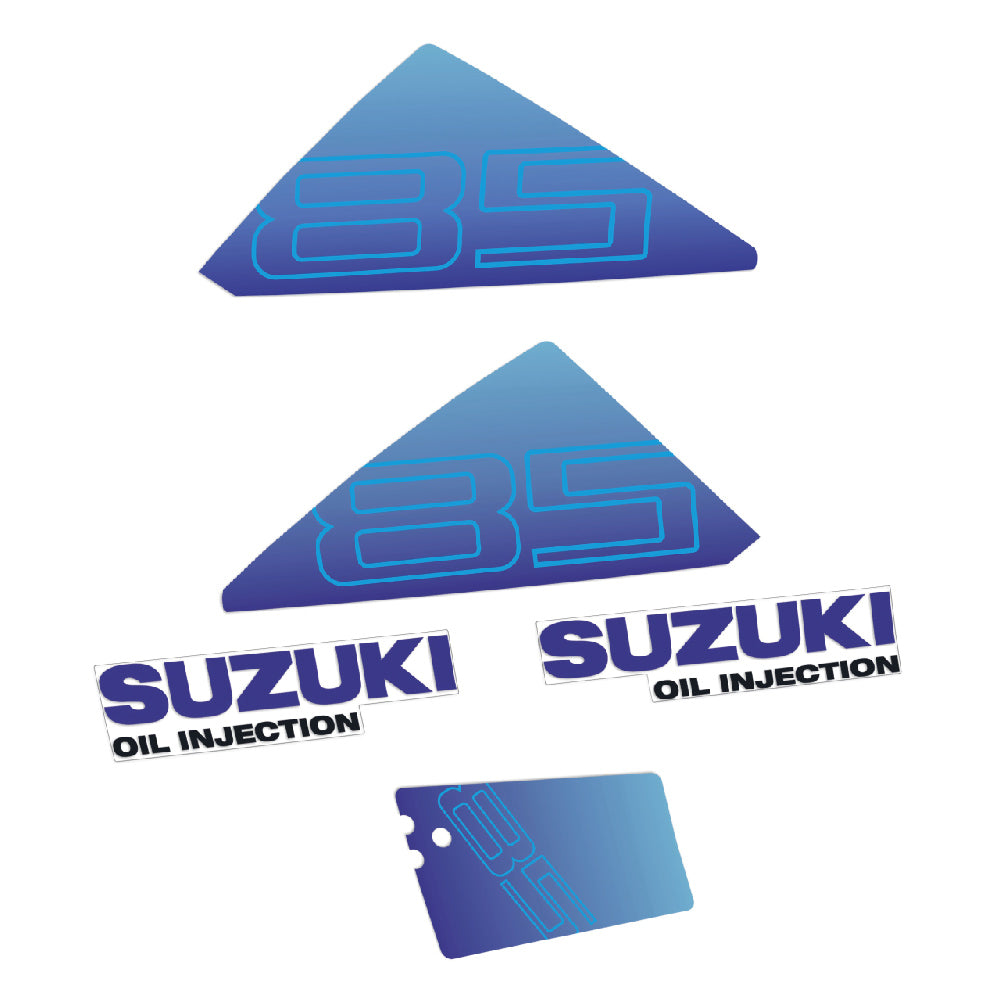 Tarrat Suzuki DT85 85HV Kaksitahtimoottori öljynruiskutus perämoottori vinyylitarrat