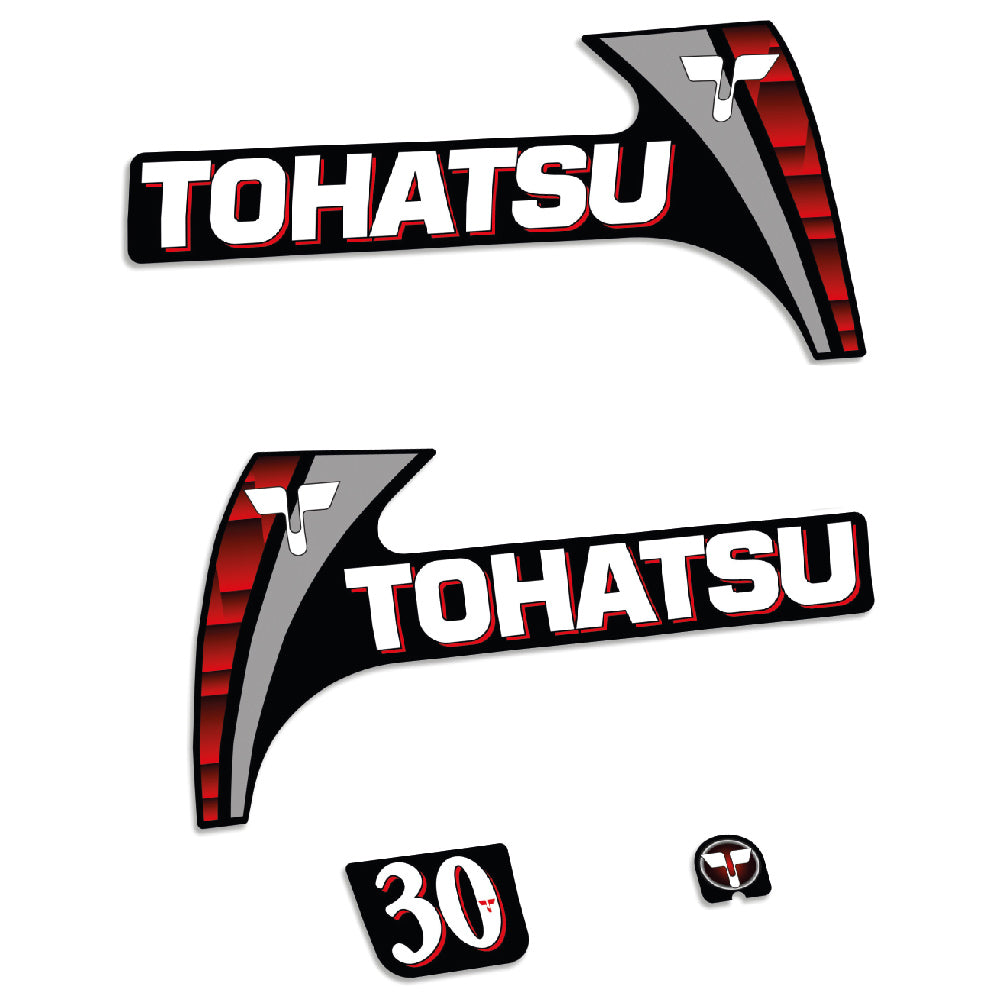 Tarrat Tohatsu 30HV Kaksitahtimoottori perämoottori vinyylitarrat