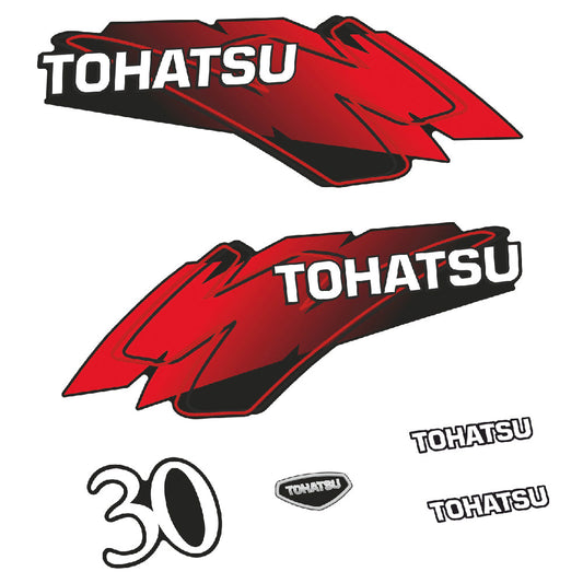 Tarrat Tohatsu 30HV Kaksitahtimoottori 1 perämoottori vinyylitarrat