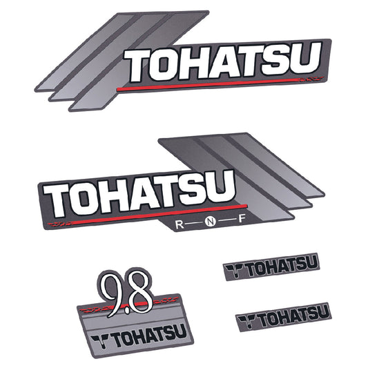 Tarrat Tohatsu 9.8HV Kaksitahtimoottori 1996-2005 perämoottori vinyylitarrat