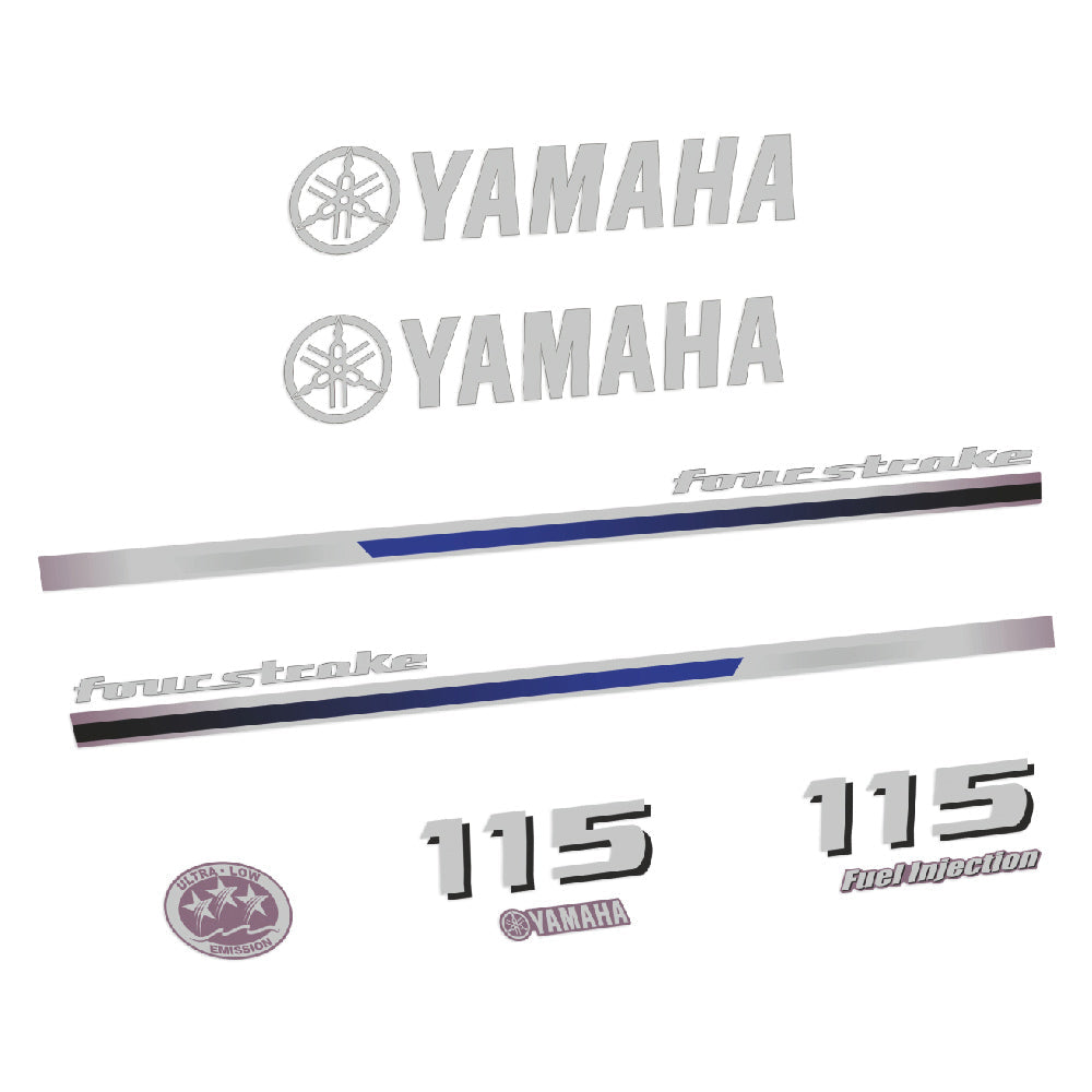 Tarrat Yamaha 115HV Nelitahtimoottori 2013 perämoottori vinyylitarrat