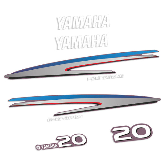 Tarrat Yamaha 20HV Nelitahtimoottori perämoottori vinyylitarrat