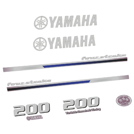 Tarrat Yamaha 200HV Nelitahtimoottori 2013 perämoottori vinyylitarrat