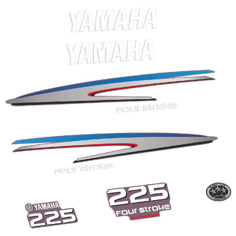 Tarrat Yamaha 225HV Nelitahtimoottori perämoottori vinyylitarrat