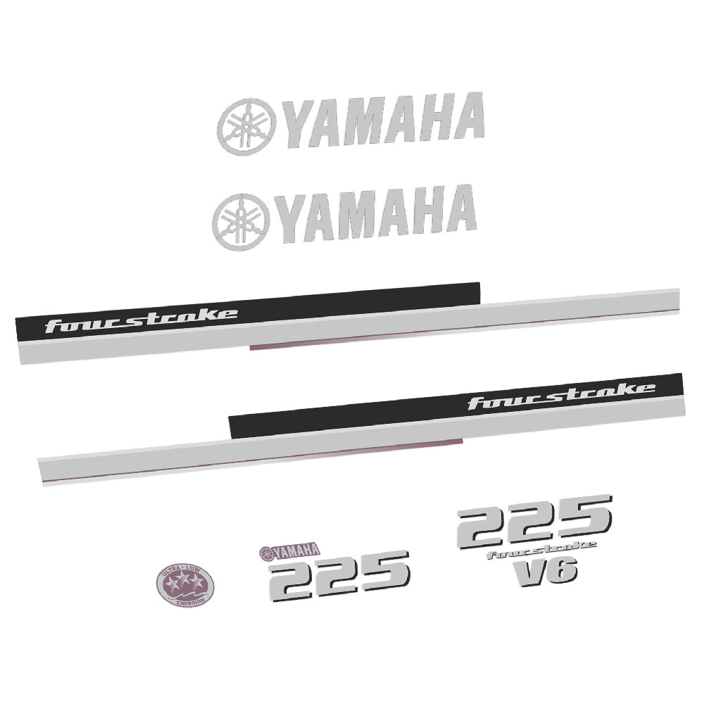 Tarrat Yamaha 225HV V6 Nelitahtimoottori 2013 perämoottori vinyylitarrat