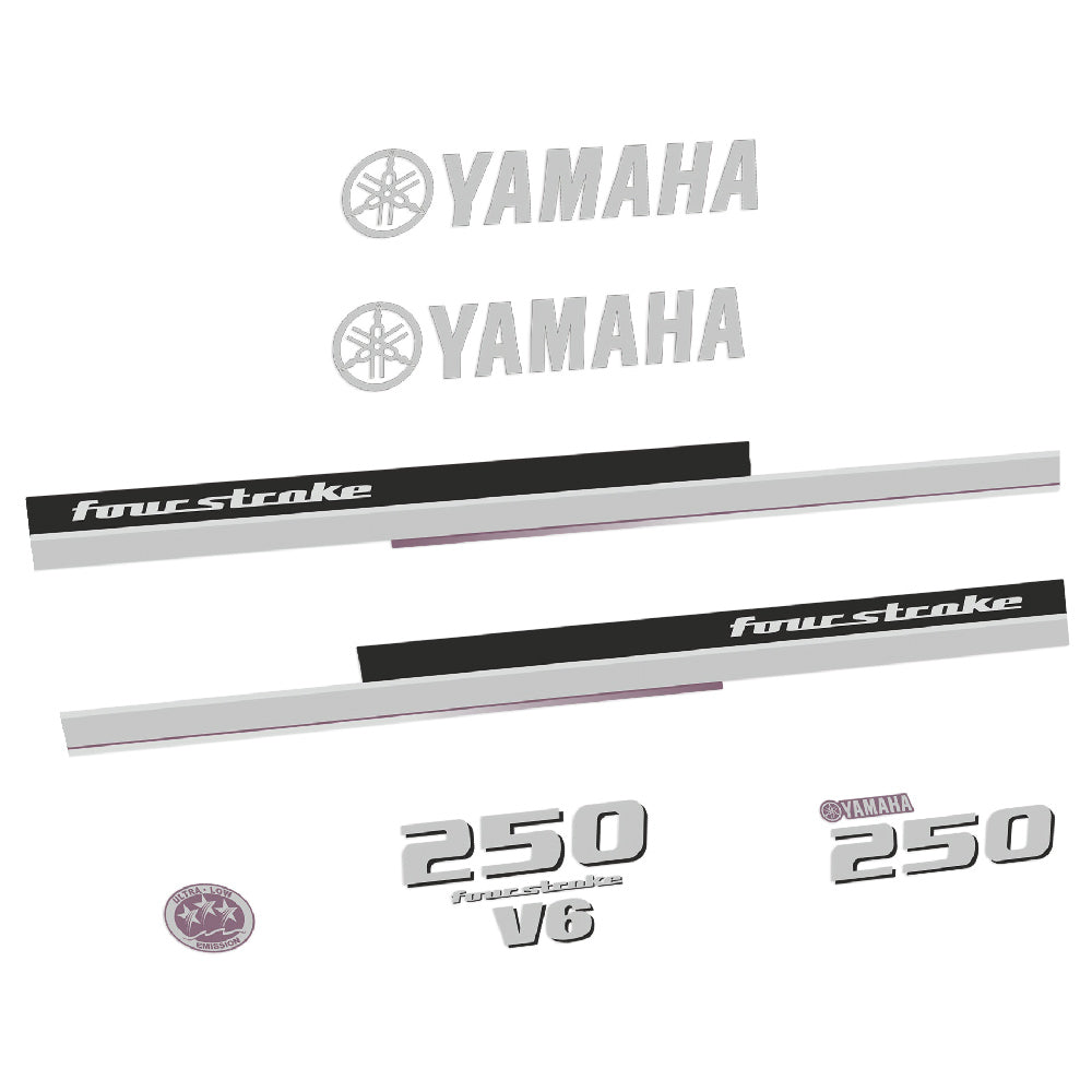 Tarrat Yamaha 250HV V6 Nelitahtimoottori 2013 perämoottori vinyylitarrat