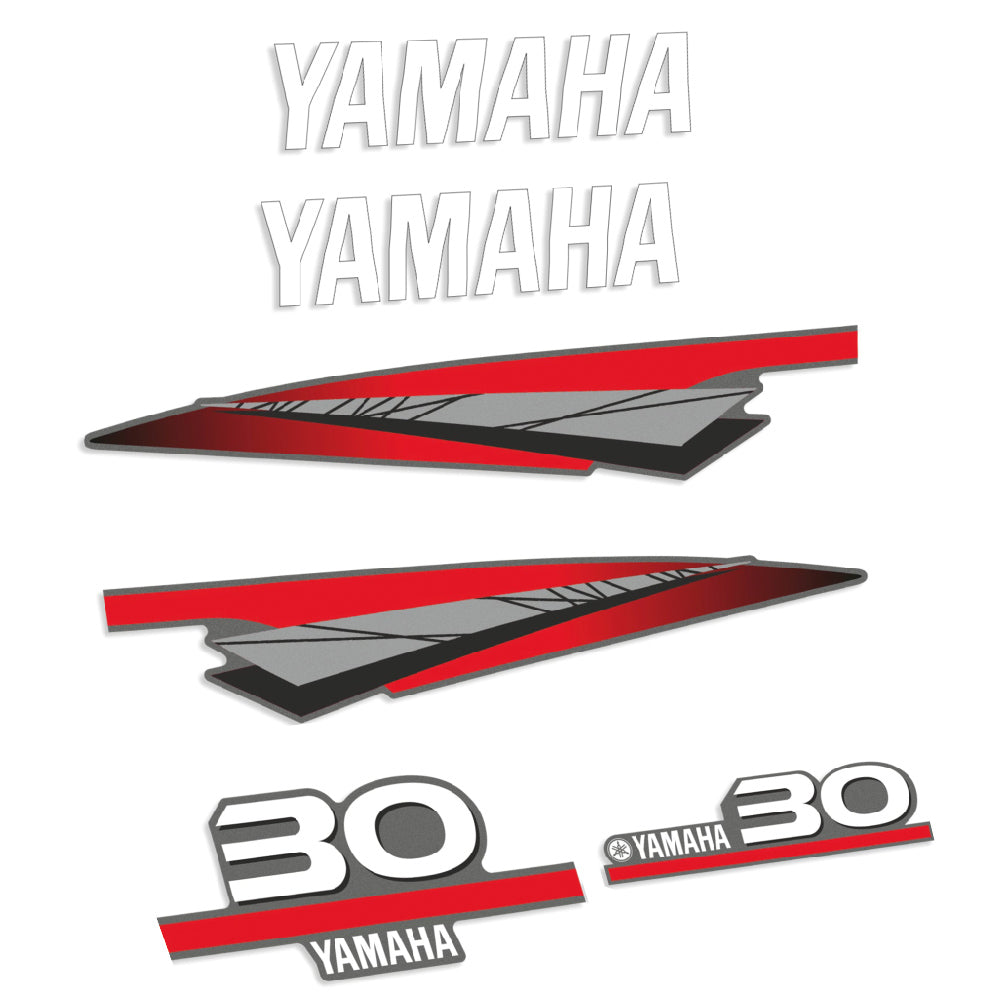 Tarrat Yamaha 30HV Kaksitahtimoottori perämoottori vinyylitarrat