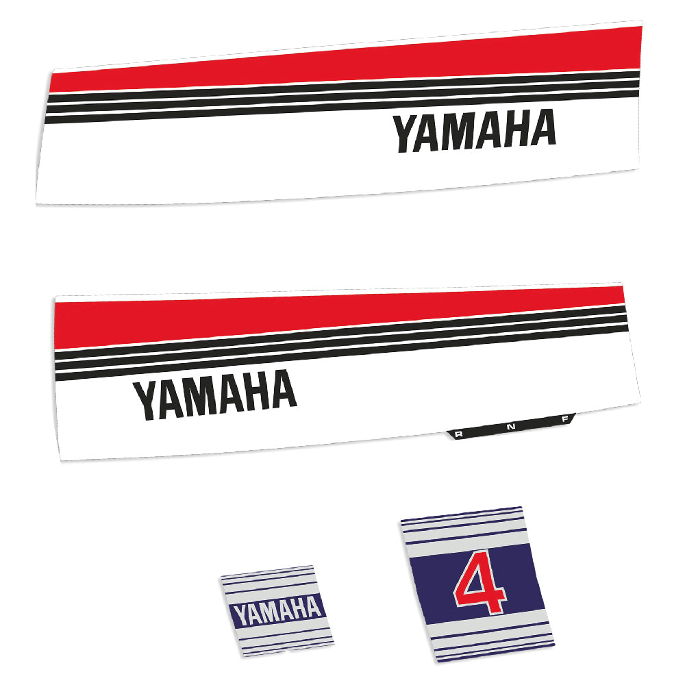 Tarrat Yamaha 4HV Kaksitahtimoottori perämoottori vinyylitarrat