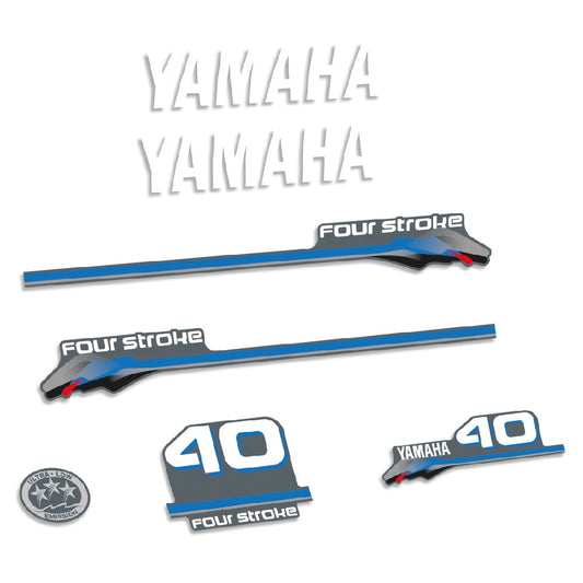 Tarrat Yamaha 40HV Nelitahtimoottori 2000 perämoottori vinyylitarrat