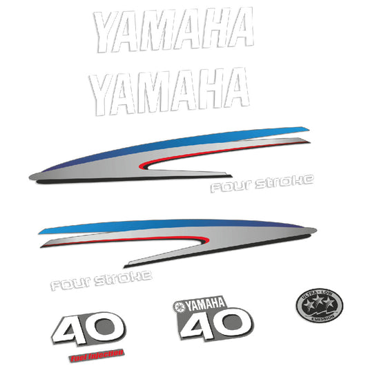 Tarrat Yamaha 40HV Nelitahtimoottori perämoottori vinyylitarrat