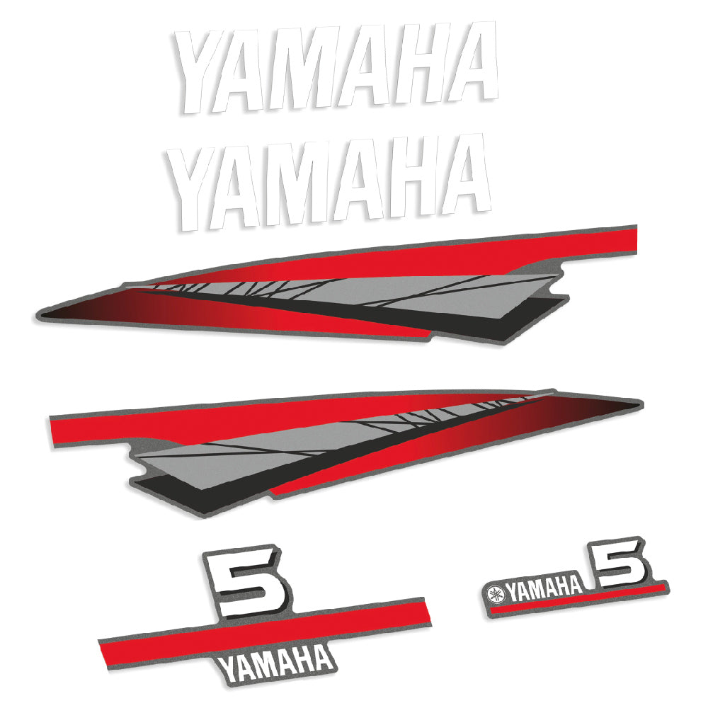 Tarrat Yamaha 5HV Kaksitahtimoottori perämoottori vinyylitarrat