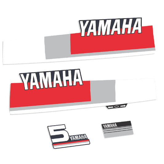 Tarrat Yamaha 5HV Kaksitahtimoottori 2 perämoottori vinyylitarrat