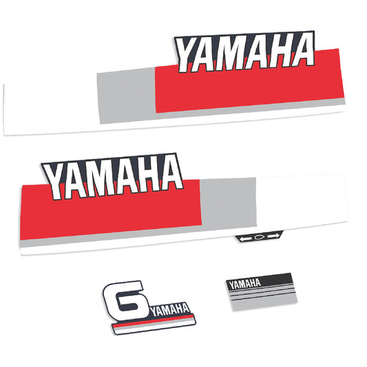 Tarrat Yamaha 6HV Kaksitahtimoottori 1 perämoottori vinyylitarrat