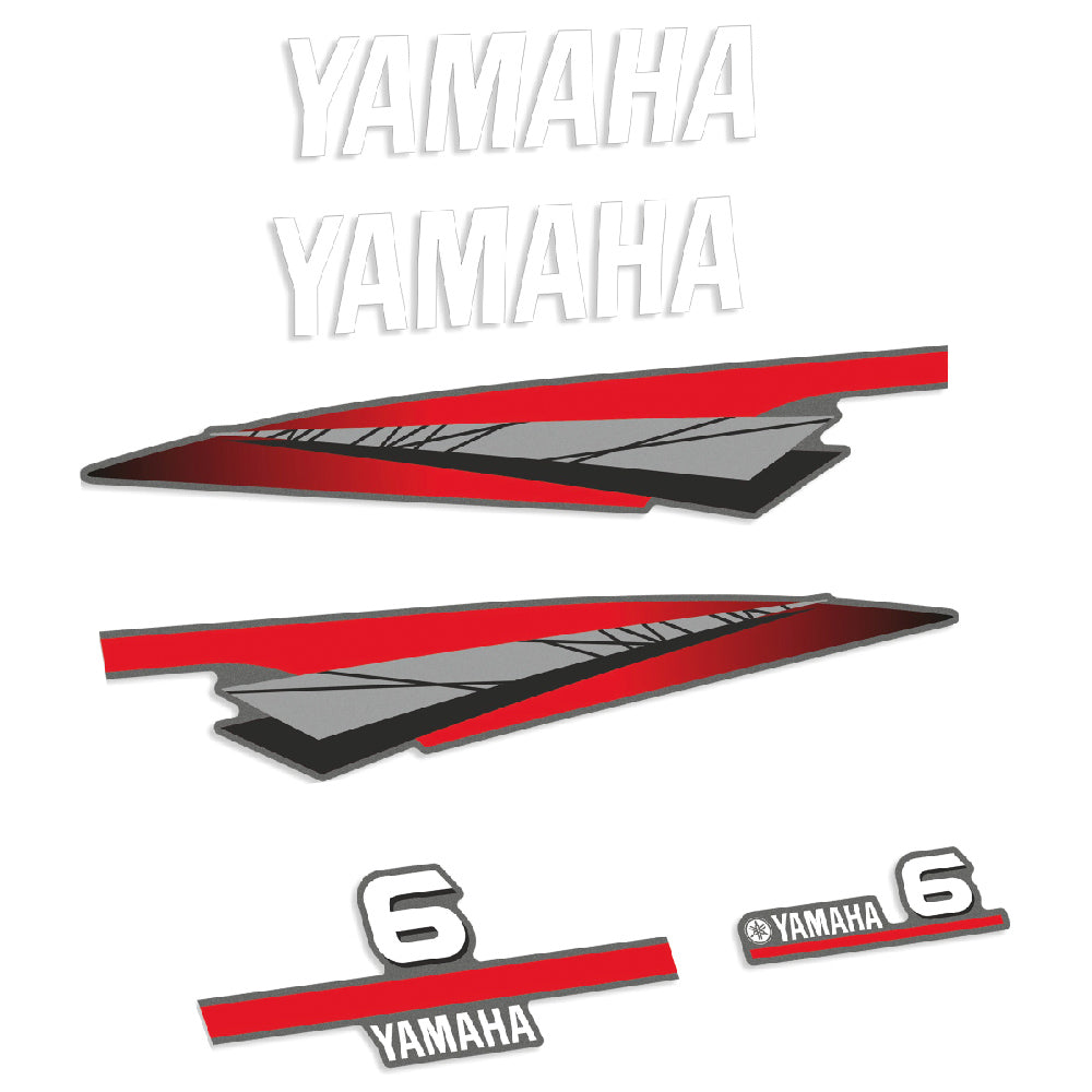 Tarrat Yamaha 6HV Kaksitahtimoottori perämoottori vinyylitarrat