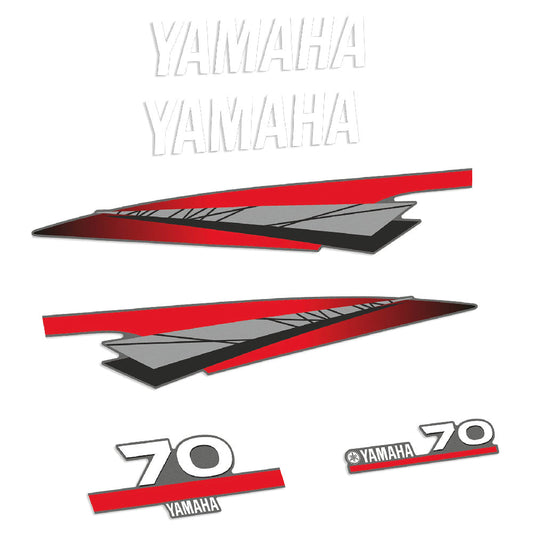 Tarrat Yamaha 70HV Kaksitahtimoottori perämoottori vinyylitarrat