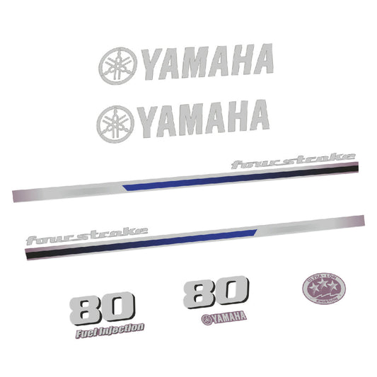 Tarrat Yamaha 80HV Nelitahtimoottori 2013 perämoottori vinyylitarrat