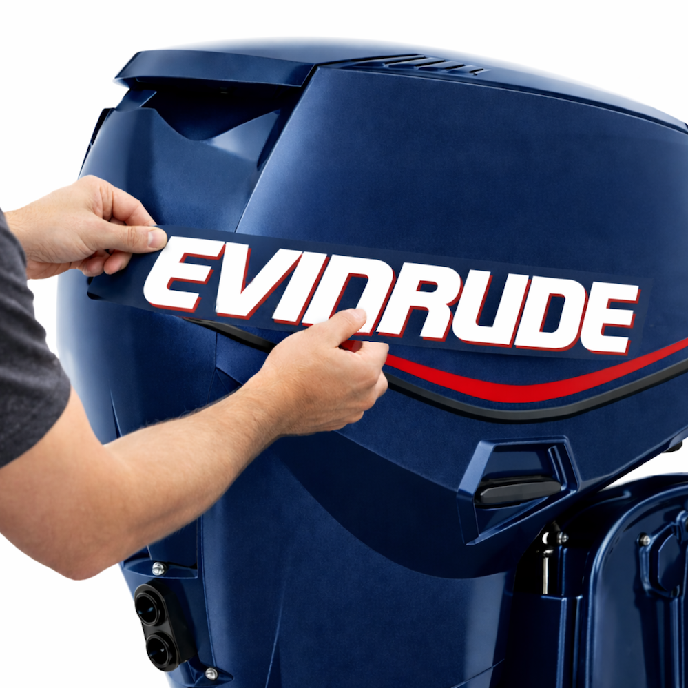 Tarrat Yhteensopiva Evinrude 60HV E-tec Perämoottori vinyylitarrat