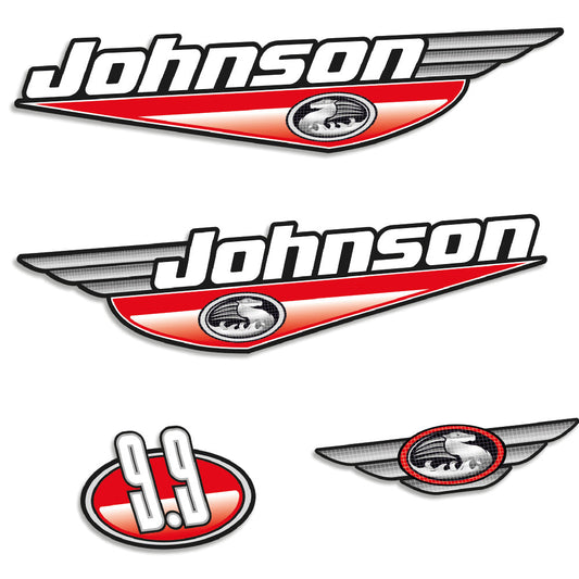 Tarrat Johnson 9.9HV 1999-2000 perämoottori vinyylitarrat