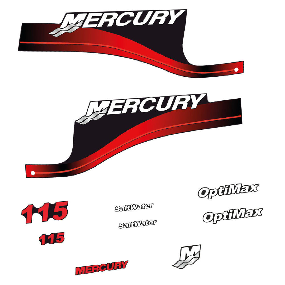 Tarrat Mercury 115HV Optimax 1 perämoottori vinyylitarrat