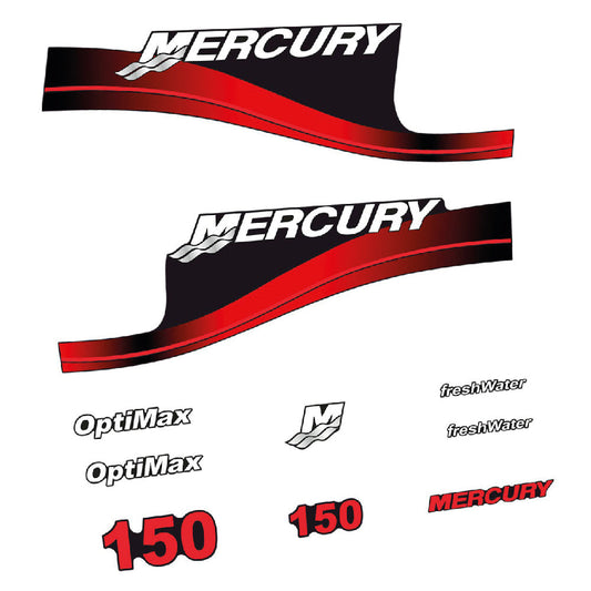 Tarrat Mercury 150HV Optimax FreshWater perämoottori vinyylitarrat