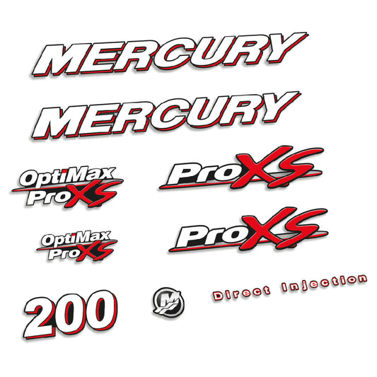 Tarrat Mercury 200HV Pro XS 2006-2012 perämoottori vinyylitarrat