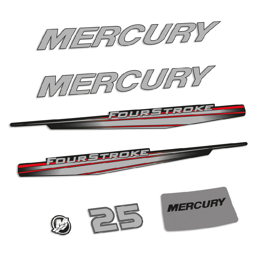 Tarrat Mercury 25HV Nelitahtimoottori 2013-2017 perämoottori vinyylitarrat