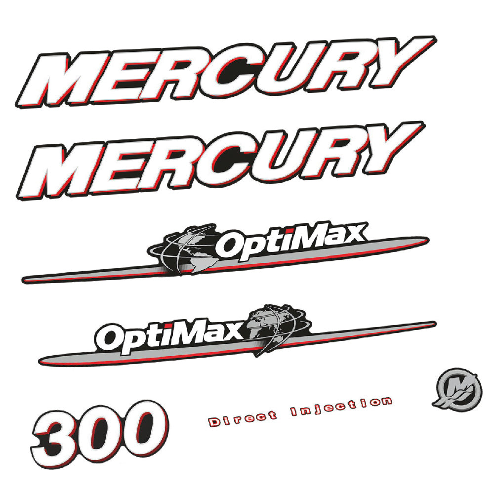 Tarrat Mercury 300HV Optimax perämoottori vinyylitarrat