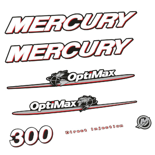 Tarrat Mercury 300HV Optimax perämoottori vinyylitarrat