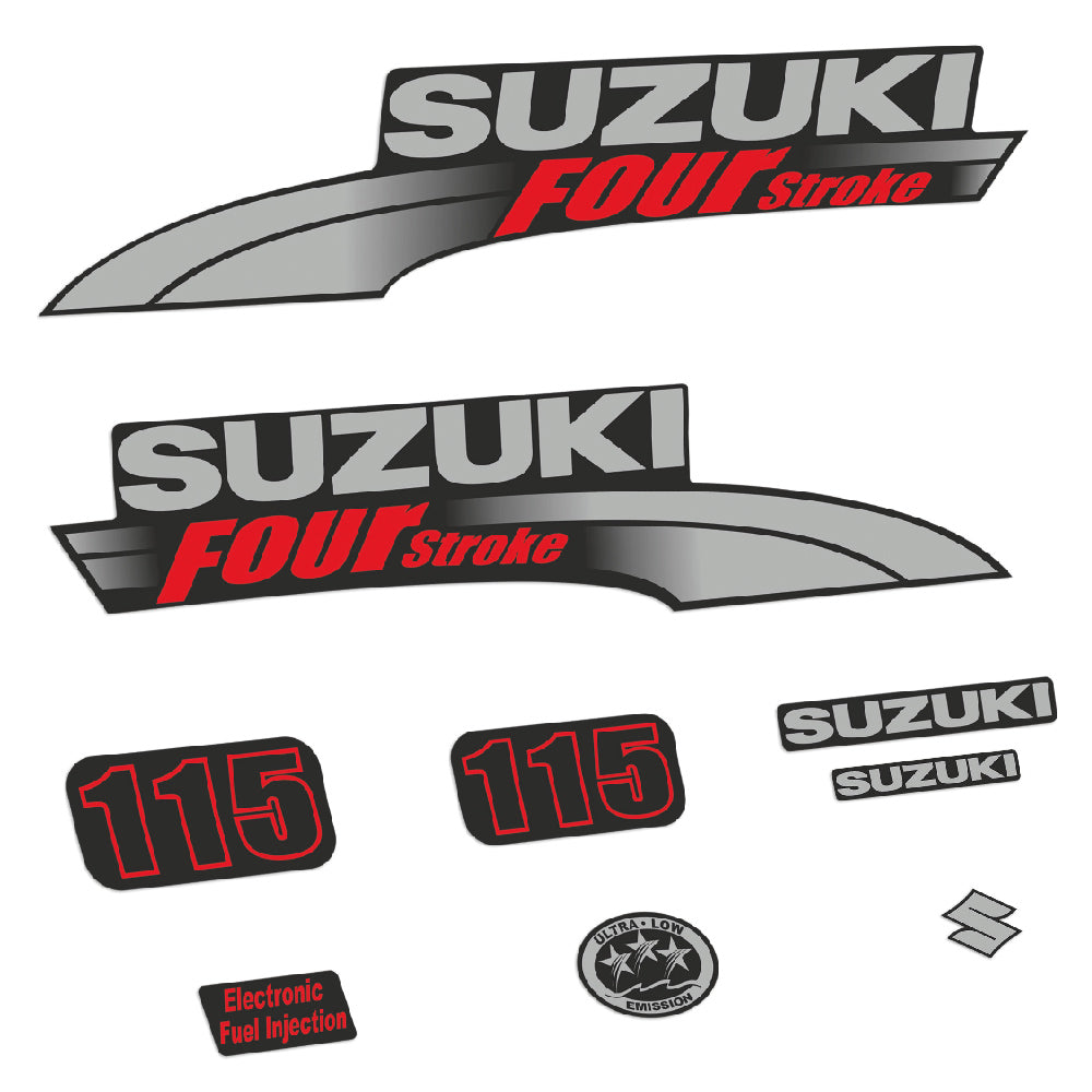 Tarrat Suzuki DF115 115HV Nelitahtimoottori 2003-2009 perämoottori vinyylitarrat