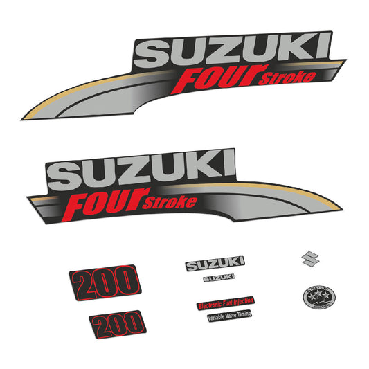 Tarrat Suzuki DF200 200HV Nelitahtimoottori 2003-2009 perämoottori vinyylitarrat