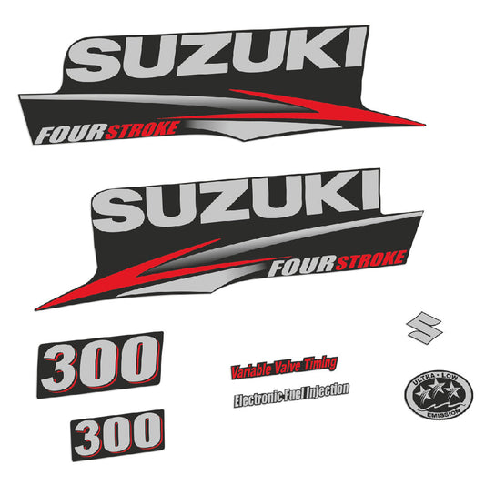 Tarrat Suzuki DF300 300HV Nelitahtimoottori 2010-2013 1 perämoottori vinyylitarrat