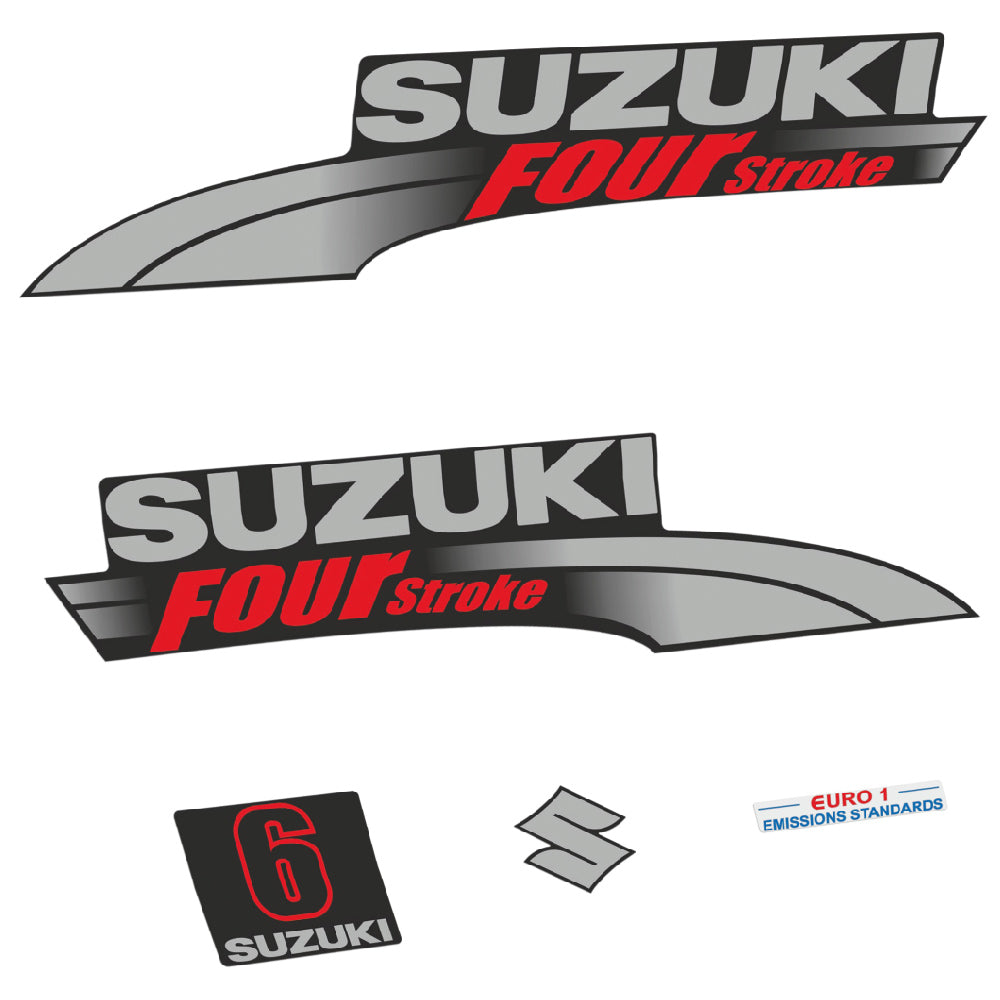 Tarrat Suzuki DF6 6HV Nelitahtimoottori 2003-2009 perämoottori vinyylitarrat